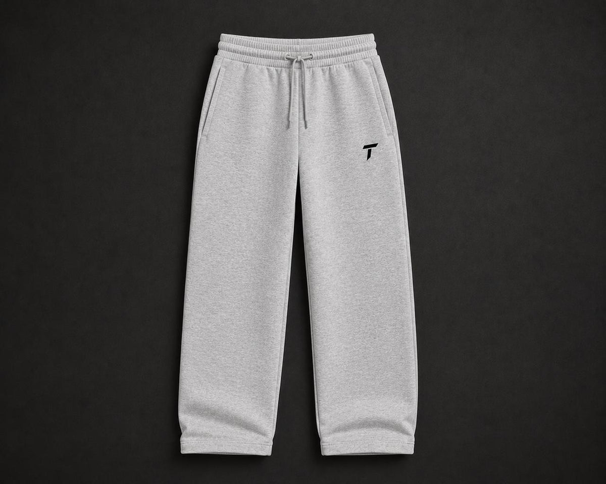 Trecano Premium Grey Essential Jogger Pants